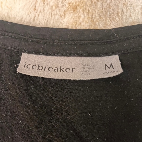 ICEBREAKER Tech Lite Full Cycle black bicycle will women’s tank M - Picture 6 of 8